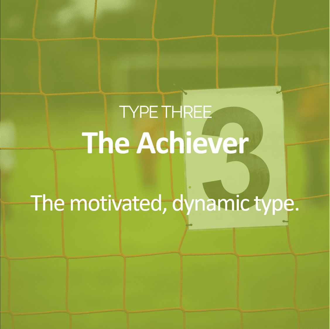 Enneagram type 3 - The achiever